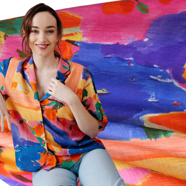 Cousette 'Capri' - Viscose Blend Crepe